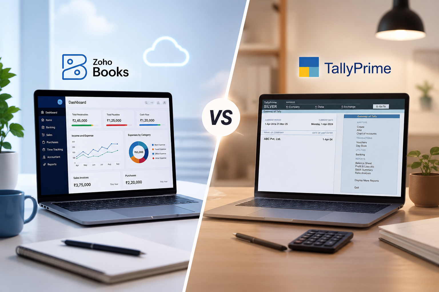 Zoho Books vs Tally: Which Accounting Software Is Better for Indian Businesses in 2026?